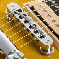 Where is that confounded (tune-o-matic) bridge? --via gibson.com